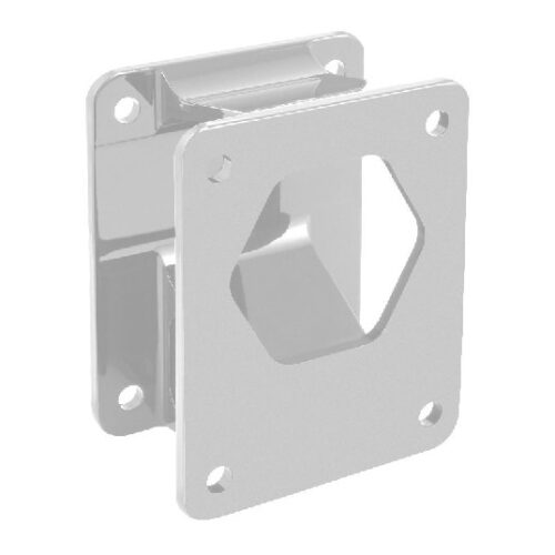 MINN KOTA Raptor Setback Bracket – 3″, White
