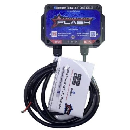 PLASHLIGHTS 60W RGBW Bluetooth LED Light Controller – Waterproof