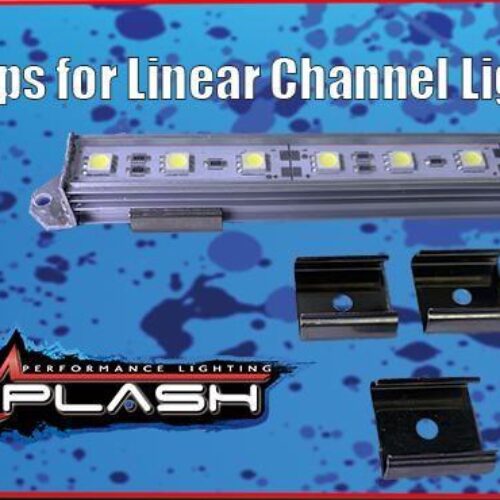 PLASHLIGHTS Clips For Linear Channel Light