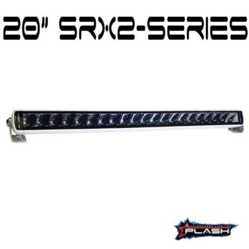 PLASHLIGHTS 20″ SRX2-Series Single Row LED Light Bar – White Housing