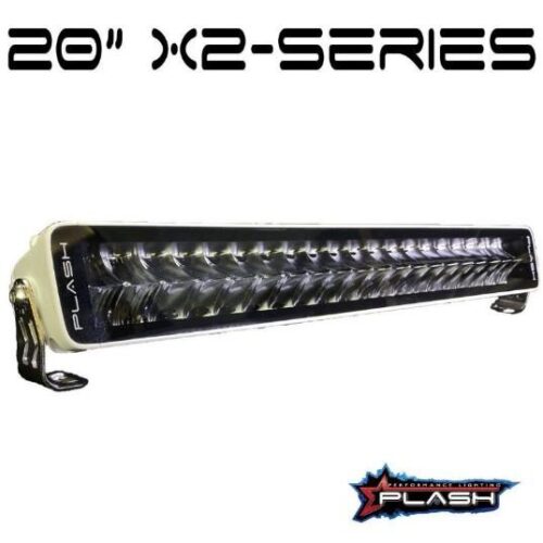 PLASHLIGHTS 20″ X2-Series LED Light Bar – White Housing