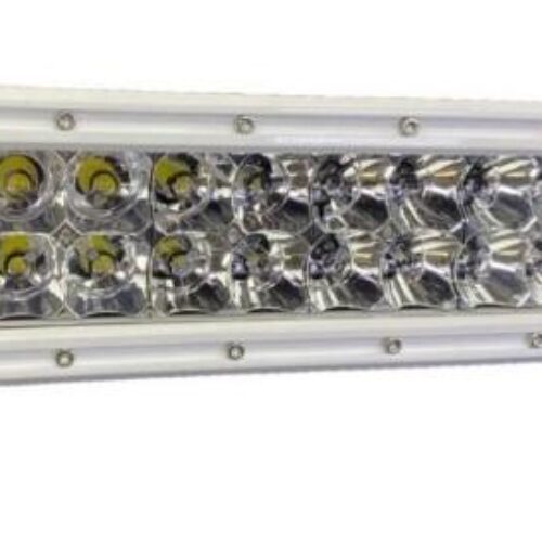 PLASHLIGHTS 30″ XX-Series LED Light Bar – 5W – Curved – White Housing