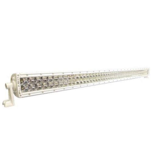 PLASHLIGHTS 50″ XX-Series LED Light Bar – 5W – Curved – White Housing