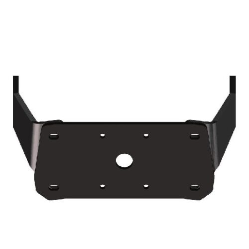 POWER-POLE Pontoon Mount- 17.5-19″ Riser Black