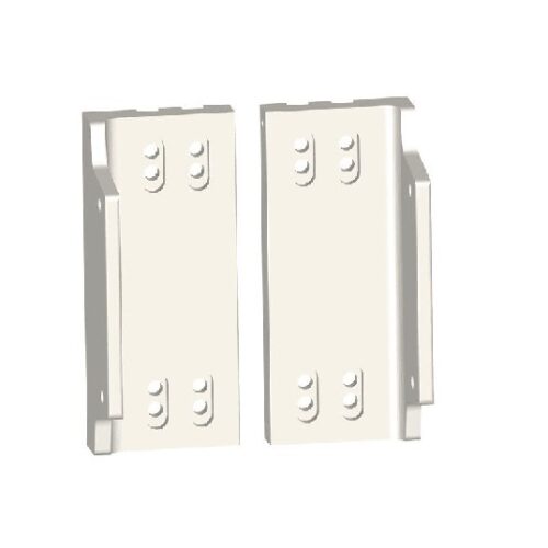 POWER-POLE MtoS Dual bkt 1″ thick w/slots WT (new)