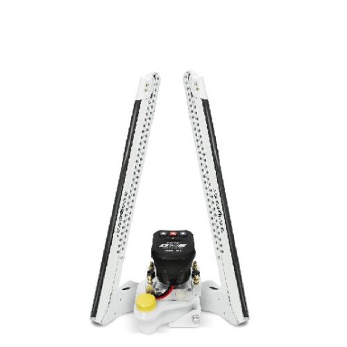 POWER-POLE Blade One Pump, 8ft, Dual pole – White