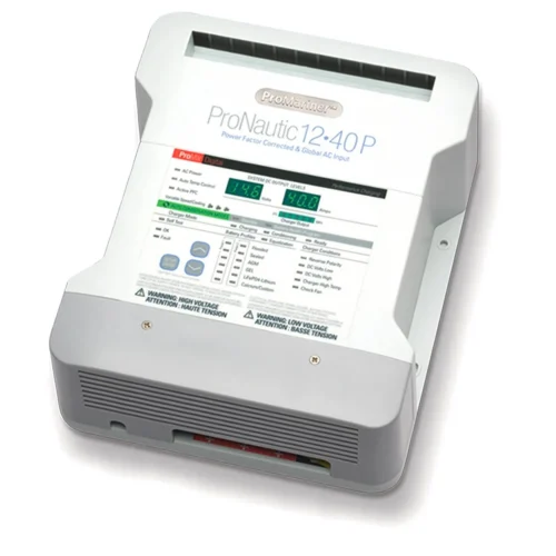 ProNautic 1240P Onboard Marine Battery Charger, 40 Amp, 12V, 3-Banks