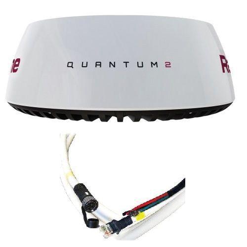 RAYMARINE Quantum Q24D 18″ Doppler Radar with 10m Power And Data Cables