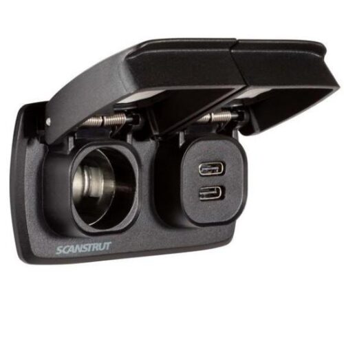 SCANSTRUT Flip Pro Multi – Dual USB-C with 12V  Power Socket