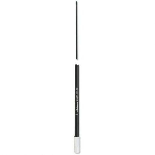 SHAKESPEARE 8′, 6dB Galaxy VHF, w/ stainless steel ferrule and 20′ RG-8X cable (black)