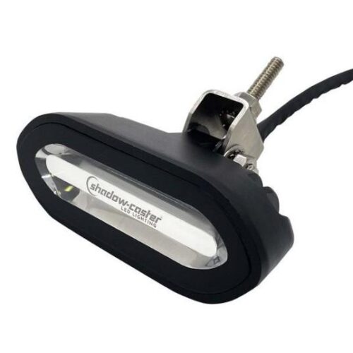 SHADOW-CASTER Black Flush Mount Spreader Light – Great White