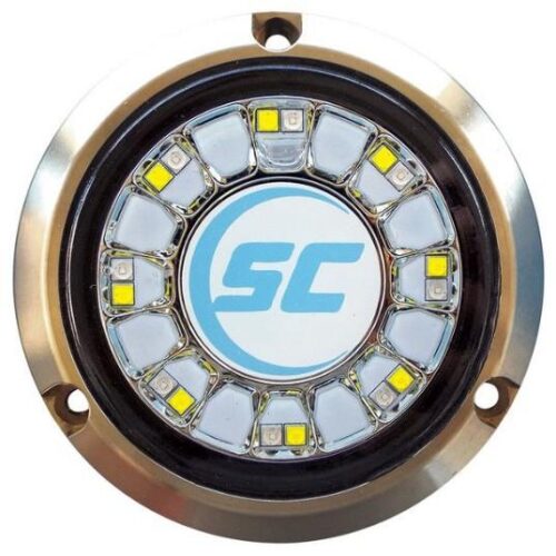 SHADOW-CASTER 16 LEDs Bronze Underwater Marine Light – Blue & White