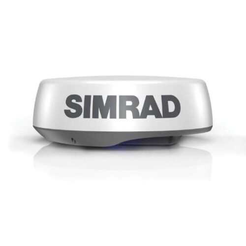 SIMRAD HALO24 DOME RADAR, 48 nm Range Pulse Compression Radar, 24″ Dome