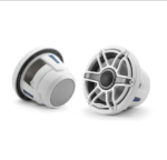 JL Audio® M6 Marine Speakers 8.8″ with White Sport Grille – Marine Speakers | Marine Overhauling Florida