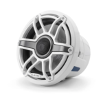 JL Audio® M6 Marine Speakers 8.8″ with White Sport Grille – Marine Speakers | Marine Overhauling Florida