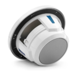JL Audio® M6 Marine Speakers 7.7″ with White Sport Grille – Marine Speakers | Marine Overhauling Florida