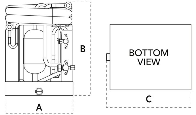 CX-10 Unit Dimensions