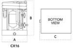 CTM CX-16N - 16,000 BTU Condenser - Marine Split A/C Unit - 115V - 50/60HZ - R410A - NMEA 2000 - Image 4