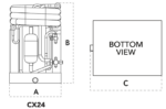 CTM CX-24HN - 24,000 BTU Condenser - Marine Split A/C Unit - 230V - 50/60HZ - R410A - NMEA 2000 - Image 3