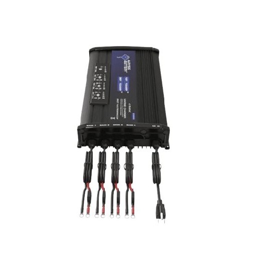 ABYSS 4 BANK 12V/36V ON-BOARD MARINE BATTERY CHARGER – Solar Systems | Marine Overhauling Florida