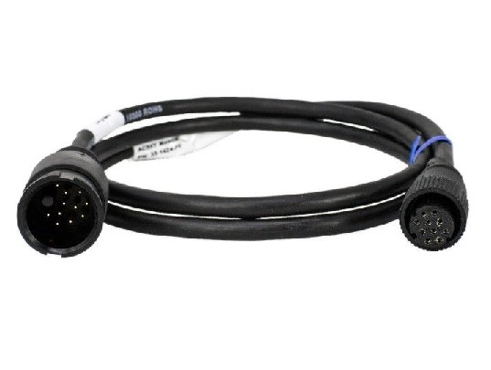 AIRMAR Mix & Match Cable, 12-Pin Chirp Series, with Furuno 10-pin H/M Connector – 1m – Satellite Systems | Marine Overhauling Florida