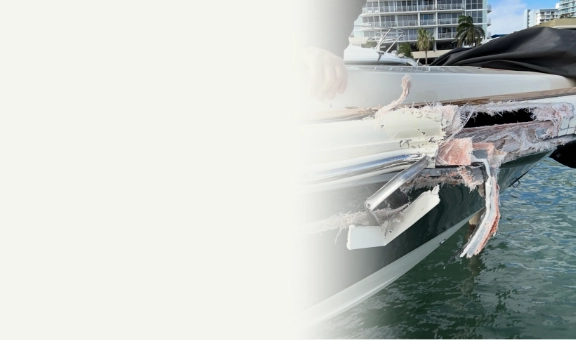 Boat fiberglass repair in Pompano Beach, FL