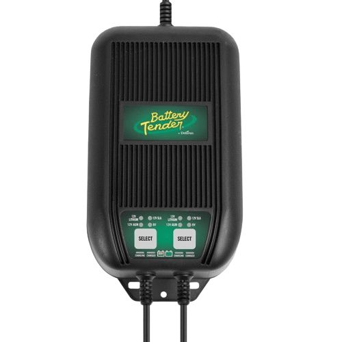 BATTERY TENDER 6 AMP, 12V Selectable – 2 Bank Marine Charger – Communication Antenna | Marine Overhauling Florida