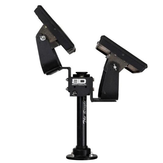 BEATDOWN OUTDOORS Single Pole Tall Double Stack – Sonar Mounts | Marine Overhauling Florida