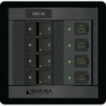 BLUE SEA 360 Panel – 120V AC with 4 Positions – Power Distribution | Marine Overhauling Florida