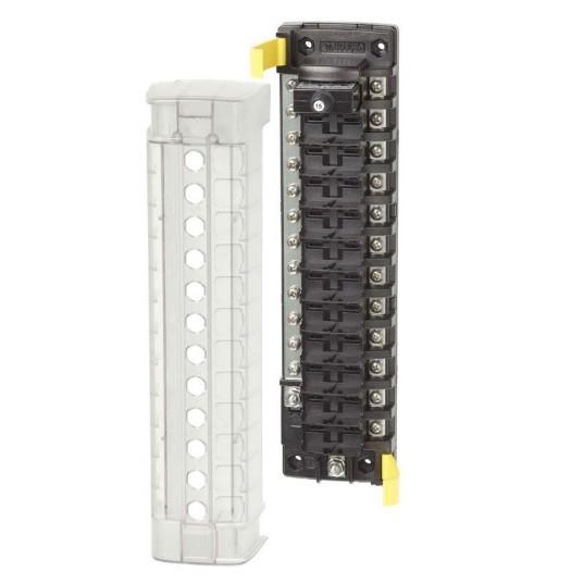 BLUE SEA Circ Brkr Block ST CLB 12circ w/gnd – Circuit Breakers | Marine Overhauling Florida