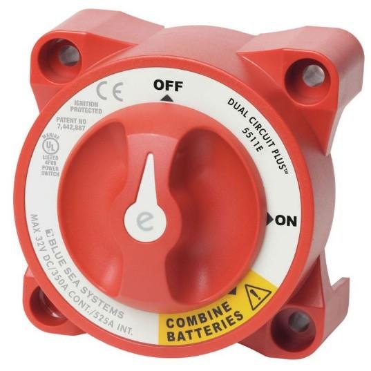 BLUE SEA Switch Battery e DualCircPlus – Battery Switches | Marine Overhauling Florida