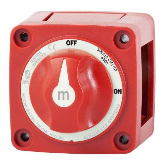 BLUE SEA Switch Battery M ON/OFF w/Knob – Battery Switches | Marine Overhauling Florida