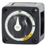 BLUE SEA Switch Battery M DualCircPlus Blk – Battery Switches | Marine Overhauling Florida