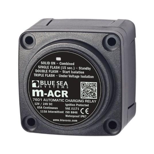 BLUE SEA Solenoid M Series 65A 12/24V ACR – Solenoids | Marine Overhauling Florida