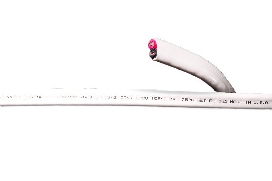 CAMERON CONNECT 8/2 WHT FLAT BOAT CABLE RED/BLK 100′ – Marine Wire | Marine Overhauling Florida