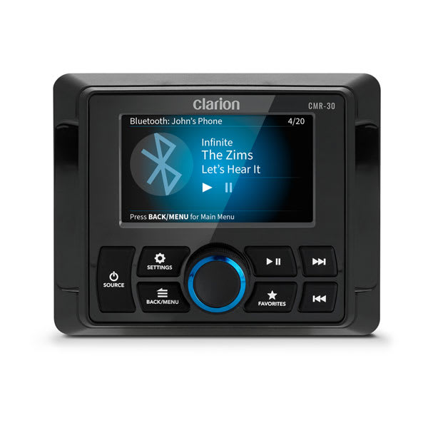 Clarion® Marine CMR-10 Wired Remote – Audio & Entertainment | Marine Overhauling Florida