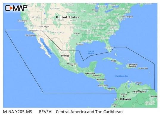 C-MAP Reveal – Central America and Caribbean – Electrical Cables | Marine Overhauling Florida