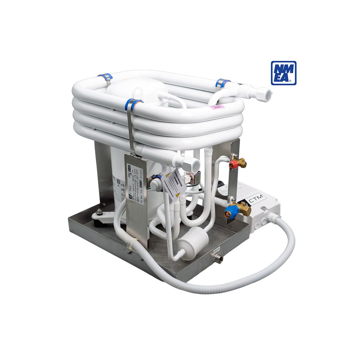 ctm-cx-48hsn-48000-btu-condenser-marine-split-ac-unit-230v-5060hz-r410a-w-soft-start-nmea-2000.jpg CTM CX-48HN - 48,000 BTU Condenser - Marine Split A/C Unit - 230V - 50/60HZ - R410A NMEA 2000 - Image 1