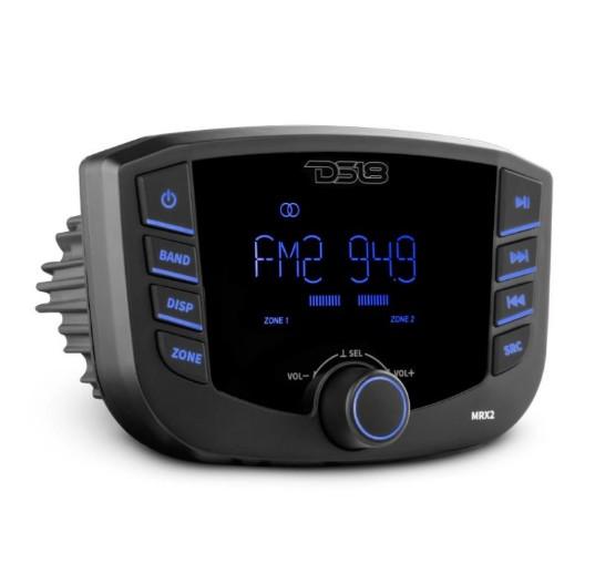 DS18 Marine and Powersports Headunit 3″ LCD screen , 2 Zones, 4 volts Output, BT, RDS 4X40 Watts – Source / Stereo | Marine Overhauling Florida