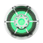 DS18 10″ Marine Subwoofer With LED RGB Lights 300 Watts Rms SVC 4-Ohm -White – Entertainment Speakers | Marine Overhauling Florida