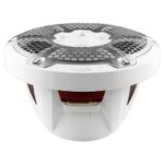 DS18 10″ Marine Subwoofer With LED RGB Lights 300 Watts Rms SVC 4-Ohm -White – Entertainment Speakers | Marine Overhauling Florida