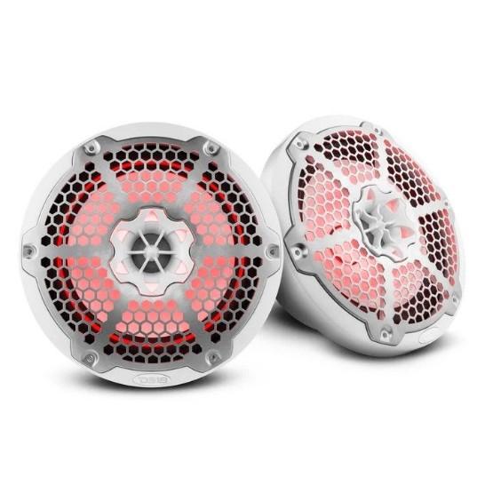 DS18 8″ 2-Way 125 Watts RMS 4O White – Entertainment Speakers | Marine Overhauling Florida