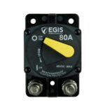 EGIS MOBILE ELECTRIC Circuit Breaker, 87 Series, 80 A, Surface Mount, Retail Pack – Navigation Mounts | Marine Overhauling Florida