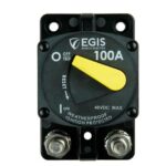 EGIS MOBILE ELECTRIC Circuit Breaker, 87 Series, 100 A, Surface Mount, Retail Pack – Navigation Mounts | Marine Overhauling Florida