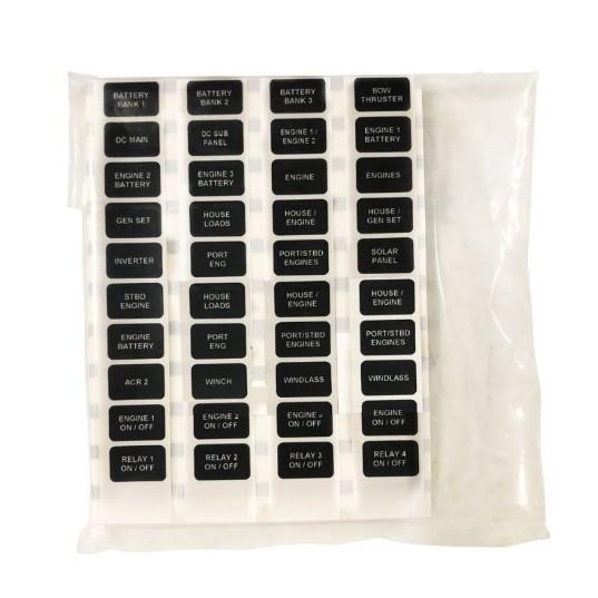 EGIS MOBILE ELECTRIC Label Set, Marine Battery Systems 40 labels – Navigation Accessories | Marine Overhauling Florida