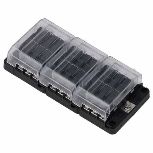 EGIS MOBILE ELECTRIC RT Fuse Block 18 Pos w/ LED Indication – Navigation Accessories | Marine Overhauling Florida