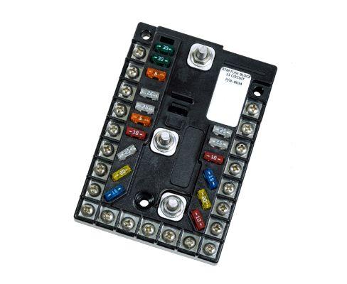 EGIS MOBILE ELECTRIC Fuse Block, 200 A, 13 Circuit w Gnd & Blown Fuse LEDs – Navigation Accessories | Marine Overhauling Florida