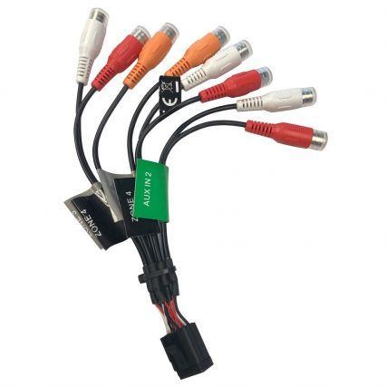 FUSION Zone 3 and 4/E Port-RCA Wire Harness for MS-RA670, RA770 Marine Stereos – Entertainment Accessories | Marine Overhauling Florida