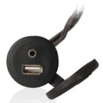 FUSION MS-CBUSB3.5, Panel Mount USB & 3.5mm AUX Connector – Electrical | Marine Overhauling Florida
