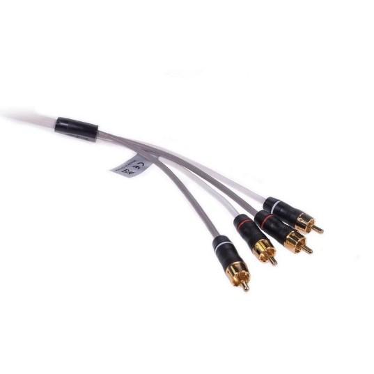 FUSION MS-FRCA6, 4-Channel Twisted Shielded RCA Audio Interconnect Cable, 6 ft – Communication Speakers | Marine Overhauling Florida